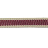 MC2134-004 CINTA ESPIGA RAYAS 3 CM GRANATE