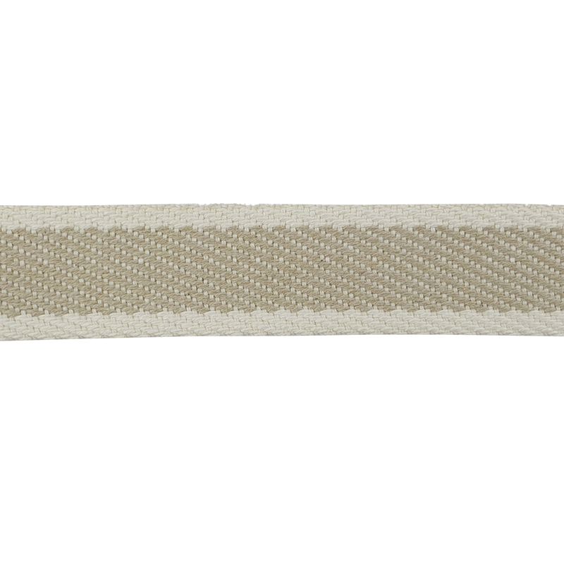 MC2134-006 CINTA ESPIGA RAYAS 3 CM BEIGE - Imagen 4