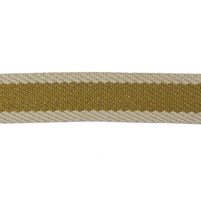 MC2134-106 CINTA ESPIGA RAYAS 3 CM MOSTAZA - Imagen 4