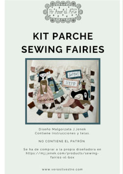 KIT PARCHE SEWING FAIRIES (sin patrón)