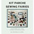 KIT PARCHE SEWING FAIRIES (sin patrón) - Imagen 2