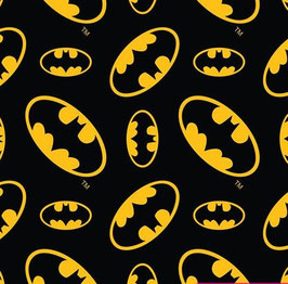 ESTAMPADO LOGO BATMAN FONDO NEGRO