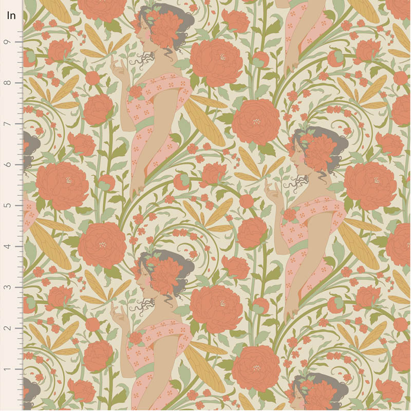 100643 TILDA SONGBIRD AUBERY CORAL - Imagen 2
