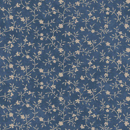 MAS10933-B PATCHWORK BLUE RAMITAS FONDO AZUL