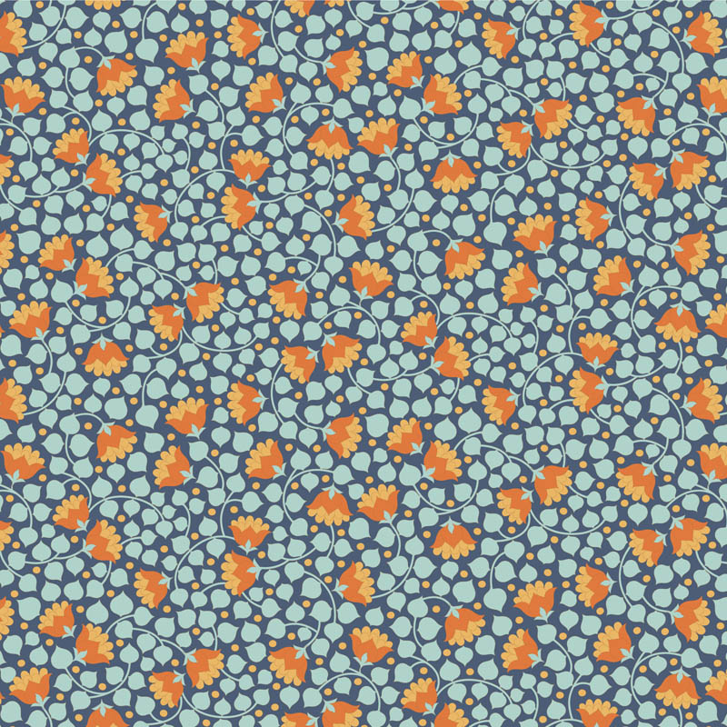 110133 TILDA WALLFLOWER CAMPANILLAS AZUL - Imagen 2