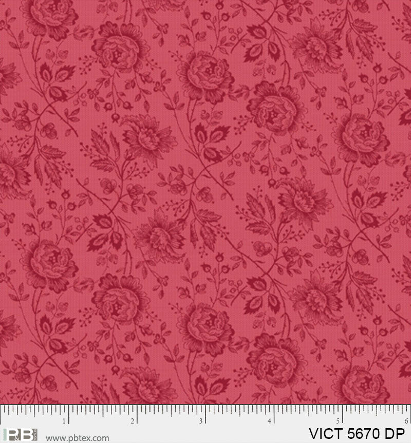 VICT5670DP VICTORIA TONAL ROJO FRESA - Imagen 2