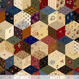 R171121D MULTI PAM'S PATCHWORK STARS