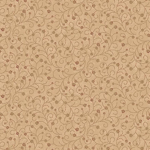 3289-33 OAK AND MAPLE TONAL FLORES OCRE - Imagen 2