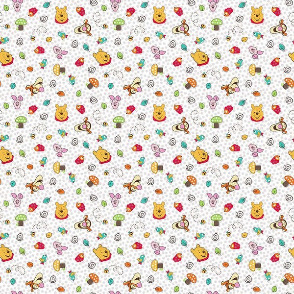 DISNEY POOH CHARACTER TOSS BLANCO - Imagen 2