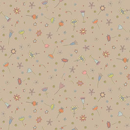 3324-38 SIMPLY BE FLORES DISPERSAS BEIGE