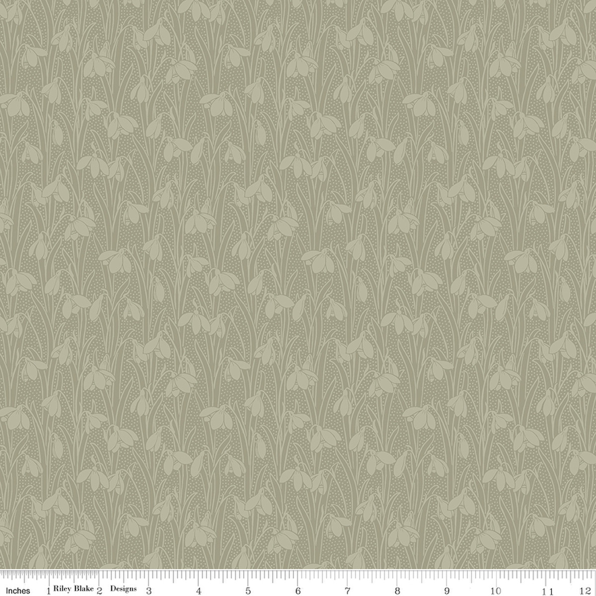 01666873A LIBERTY SNOWDROP SPOT tonal verde liquen - Imagen 2