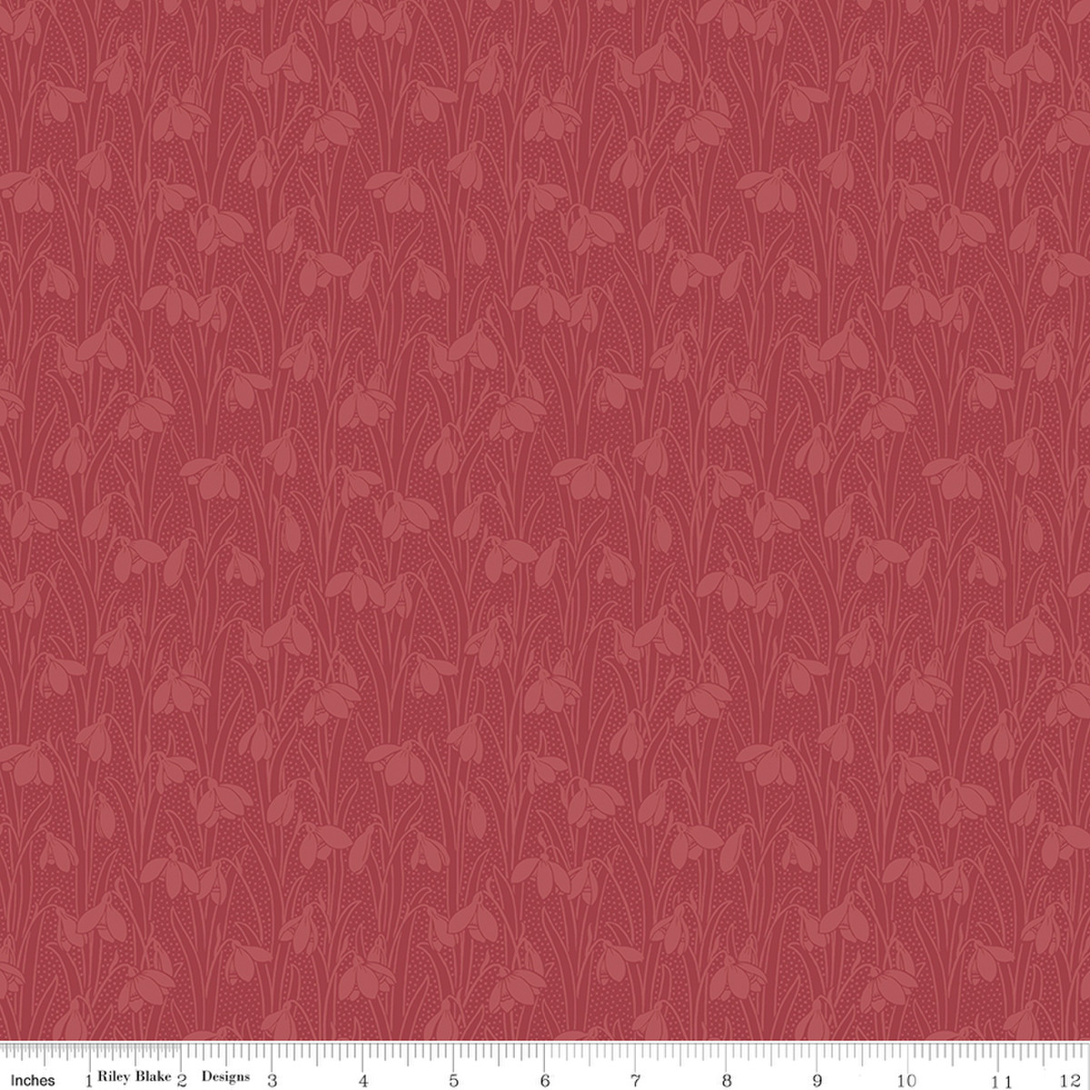 01666878A LIBERTY SNOWDROP SPOT tonal rojo siena - Imagen 2