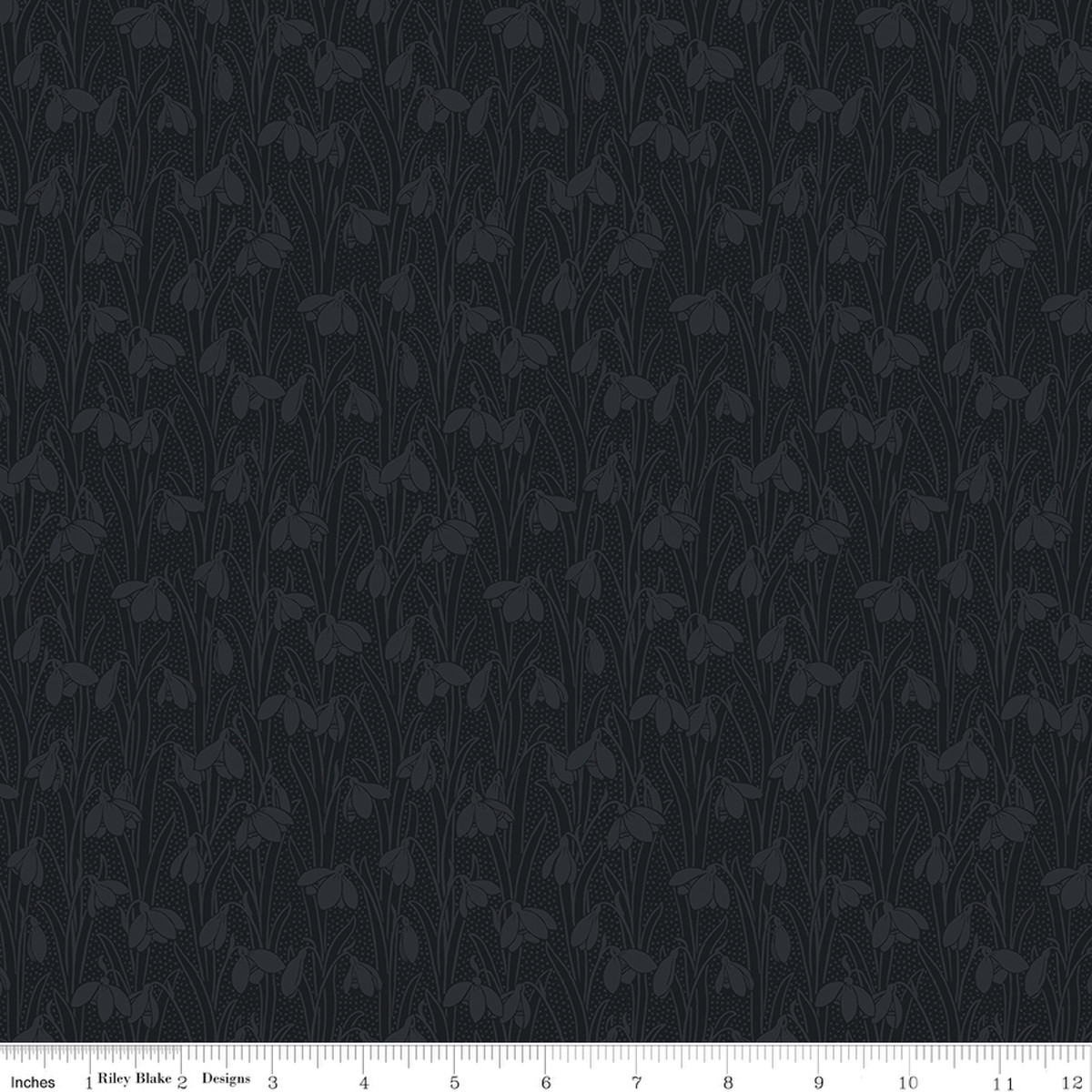 01666879A LIBERTY SNOWDROP SPOT tonal negro pizarra - Imagen 2