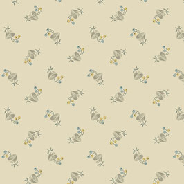 A-797-L ENGLISH GARDEN Amaranto fondo crema