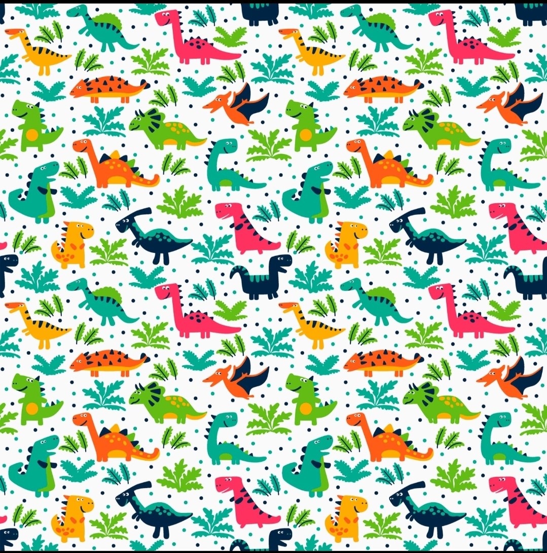 DINOSAURIOS ESTAMPADO PEQUEÑO - Imagen 2