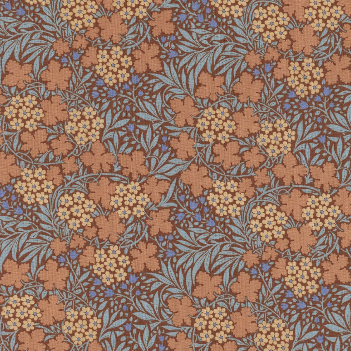 100534 TILDA HIBERNATION FLORES DE OTOÑO FONDO MARRÓN - Imagen 2