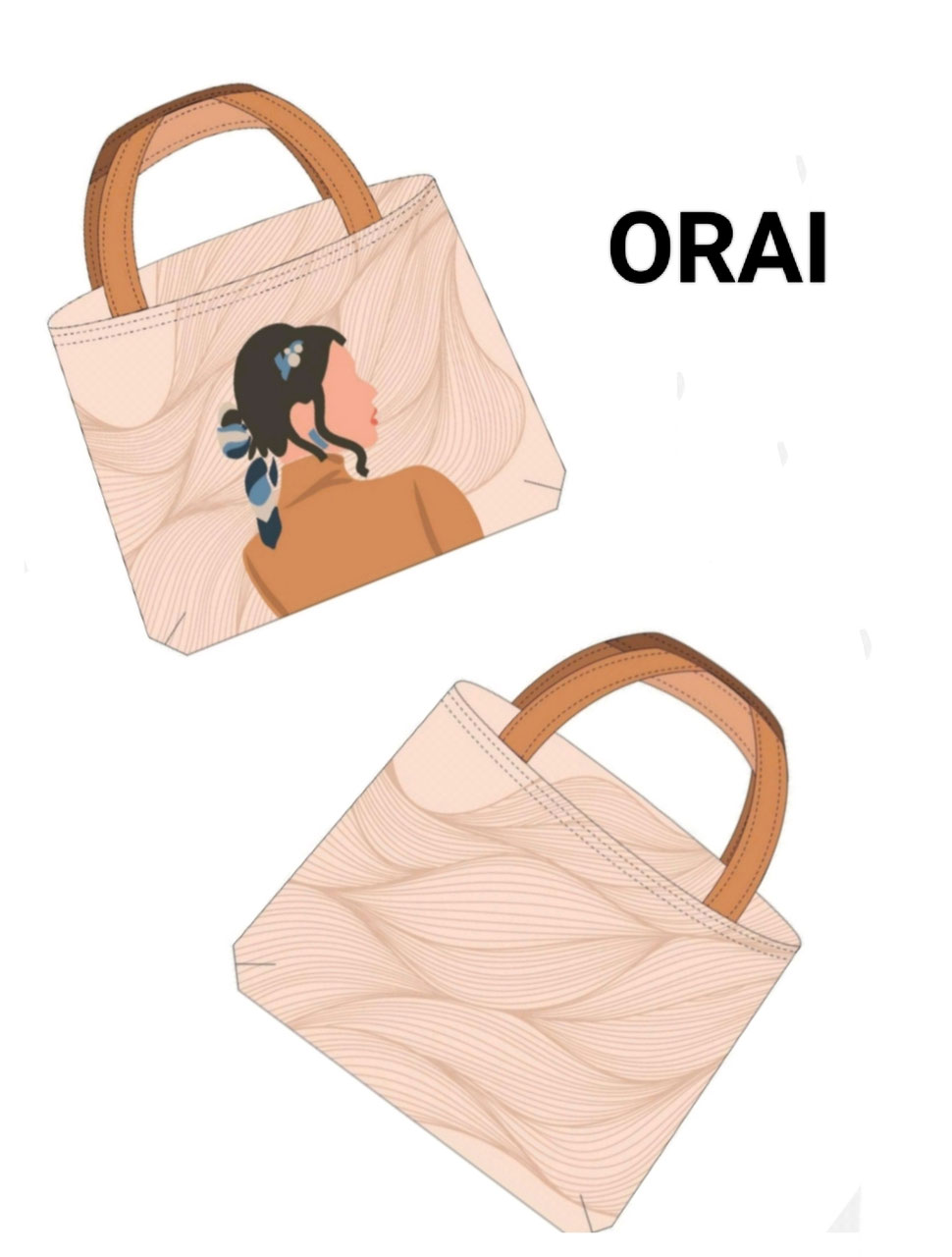 66159 PANEL BOLSA REVERSIBLE ORAI CHICA - Imagen 2