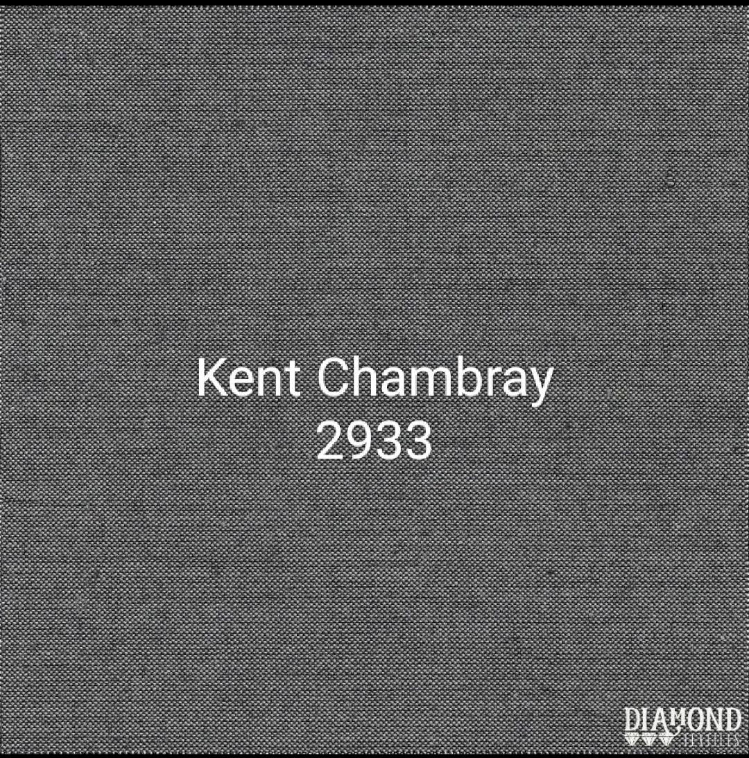 KC 2933 DIAMOND KENT CHAMBRAY GRIS - Imagen 2