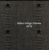 NIKKO INDIGO GRANITE 4975 DIAMOND ESTRELLAS GRIS-NEGRO