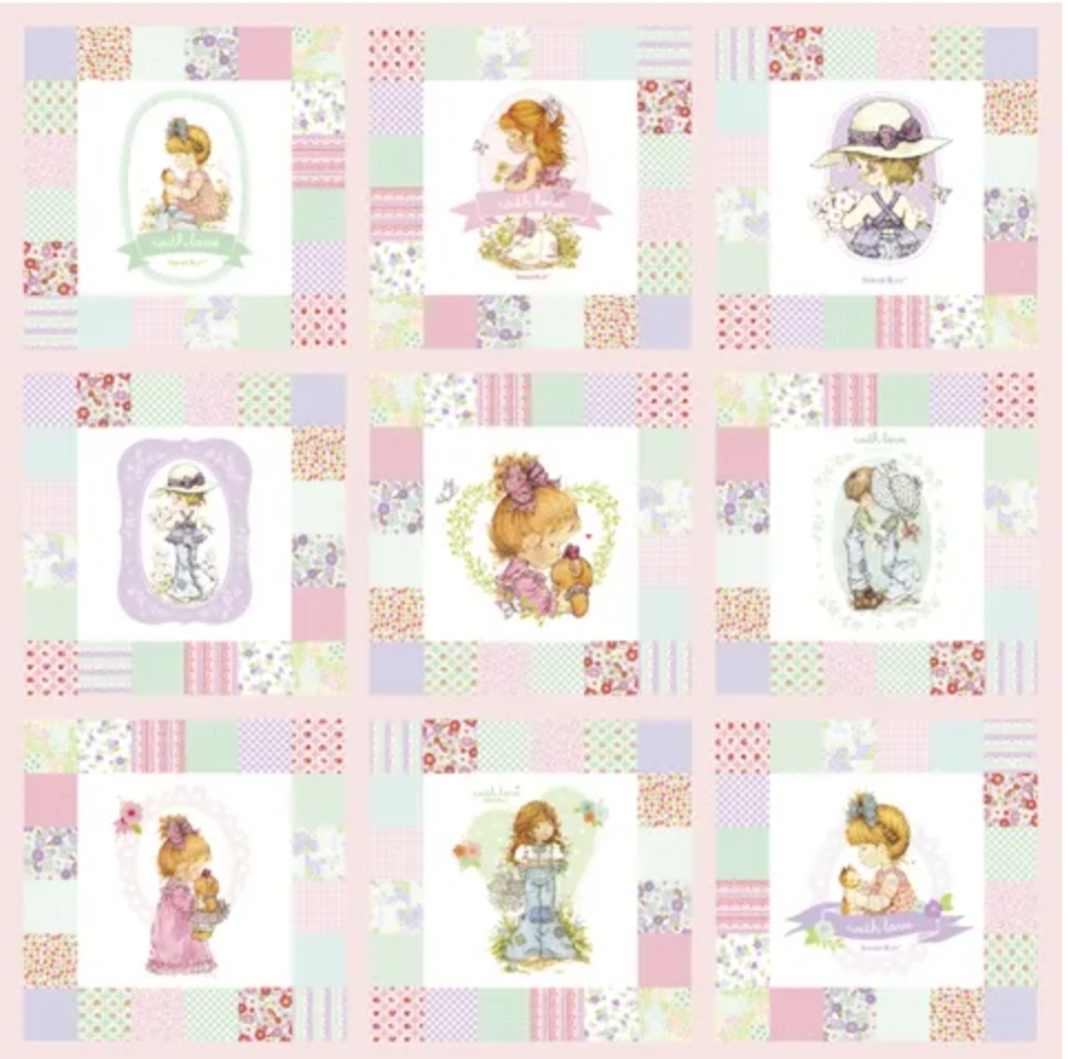 DV5045 SARA KAY: WITH LOVE PANEL DE 9 BLOQUES - Imagen 2
