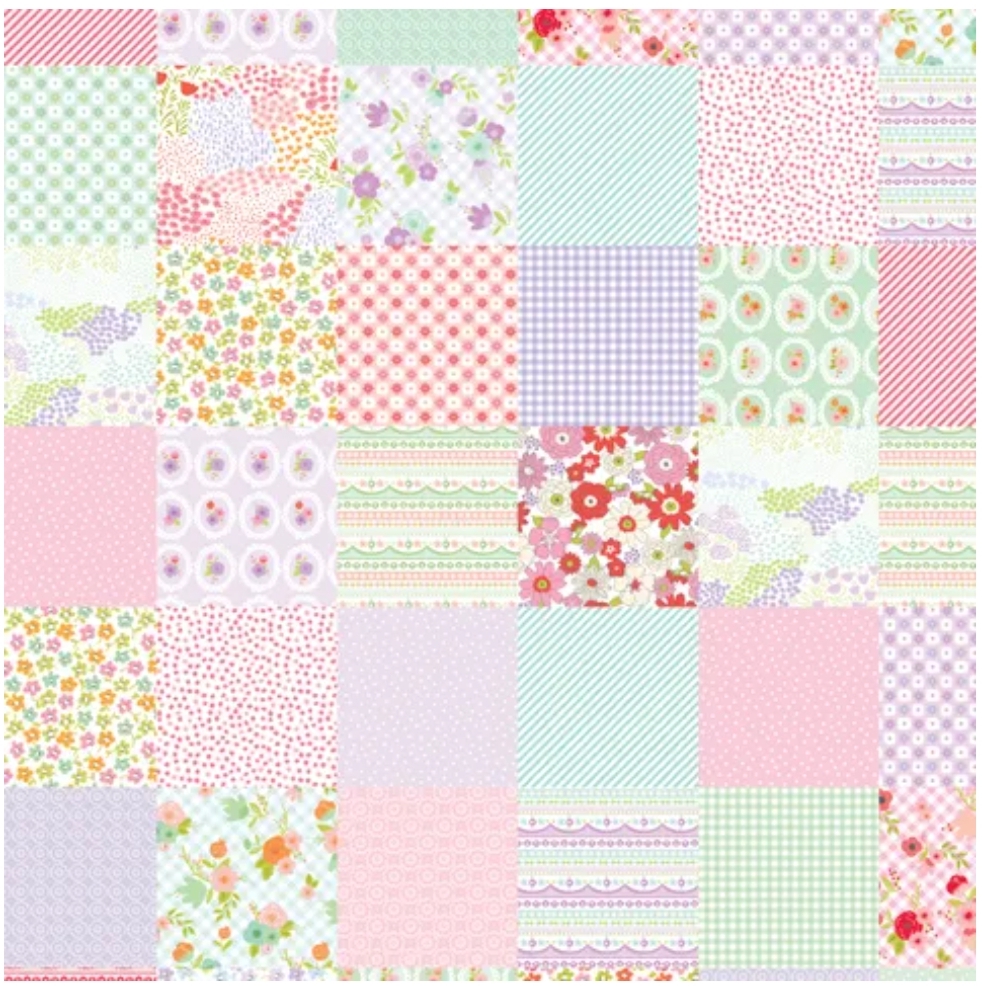 DV5046 SARA KAY: WITH LOVE PATCHWORK - Imagen 2