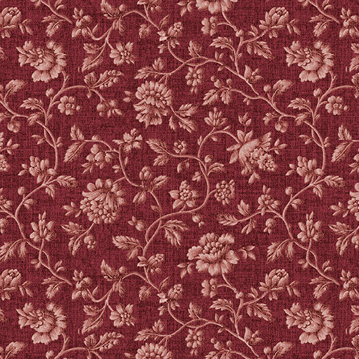 13139-22 FRENCH COTTAGE TONAL FLORES ROJA - Imagen 2