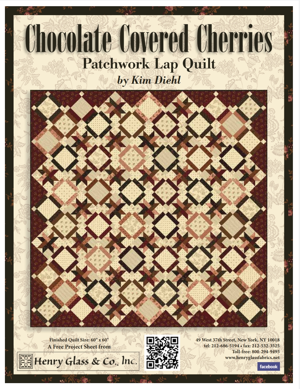 KIT QUILT CHOCOLATE COVERED CHERRIES - Imagen 2