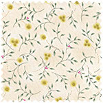 PC 10397S-B PATCHWORK CLOTH FLORES FONDO CREMA