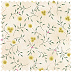 PC 10397S-B PATCHWORK CLOTH FLORES FONDO CREMA - Imagen 2