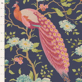 100448 TILDA CHIC ESCAPE PEACOCK TREE AZUL MARINO