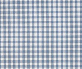 P94-3087-47 NORA CUADROS VICHY TEJIDOS AZUL DENIM Y BLANCO