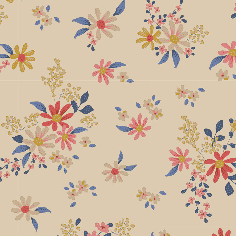 110053 TILDA CHIC ESCAPE DAISYFIELD CREMA - Imagen 2