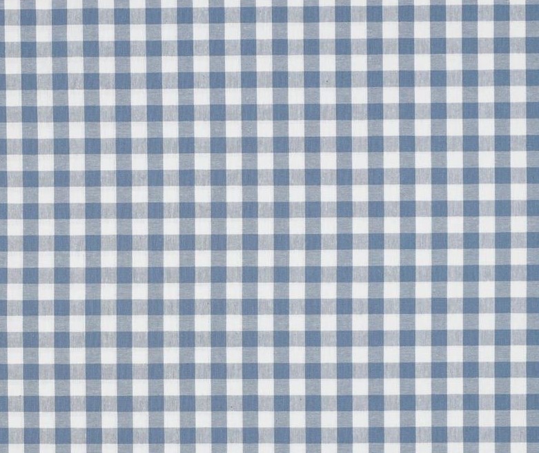 P94-3087-47 NORA CUADROS VICHY TEJIDOS AZUL DENIM Y BLANCO - Imagen 2