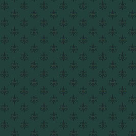 9831-77 RIGHT AS RAIN FLOR DE LIS TURQUESA