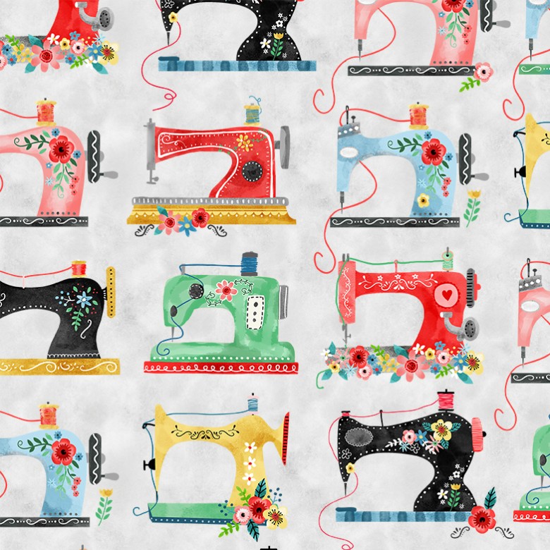CX10226 A STITCH IN TIME MAQUINAS DE COSER GRIS - Imagen 2