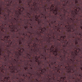 2773-55 TIME WELL SPENT FLORES Y ABEJAS MORADO