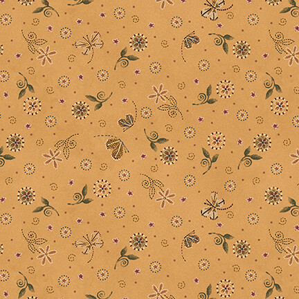 2775-33 TIME WELL SPENT MINI FLORAL ORO - Imagen 2