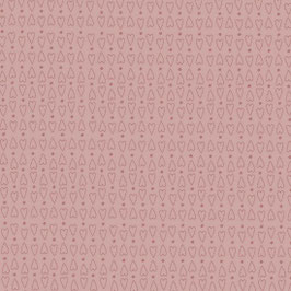 80710-15 CORNER OF WOODS TONAL CORAZONES ROSA PALO