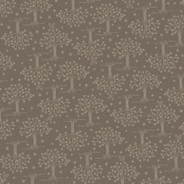 80710-22 CORNER OF WOODS TONAL ARBOLES MARRON