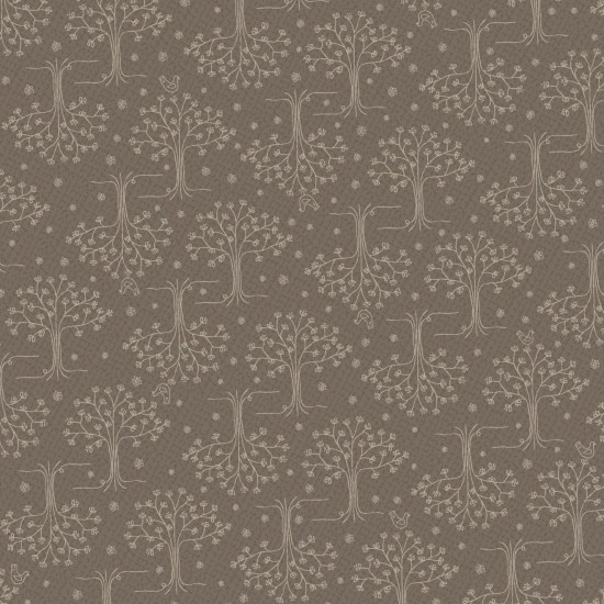 80710-22 CORNER OF WOODS TONAL ARBOLES MARRON - Imagen 2