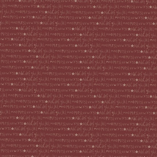 80710-5 CORNER OF WOODS ABECEDARIO MARRON ROJIZO - Imagen 2