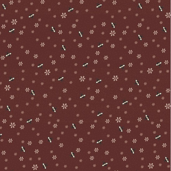 80710-8 CORNER OF WOODS ABEJAS MARRON ROJJIZO - Imagen 2