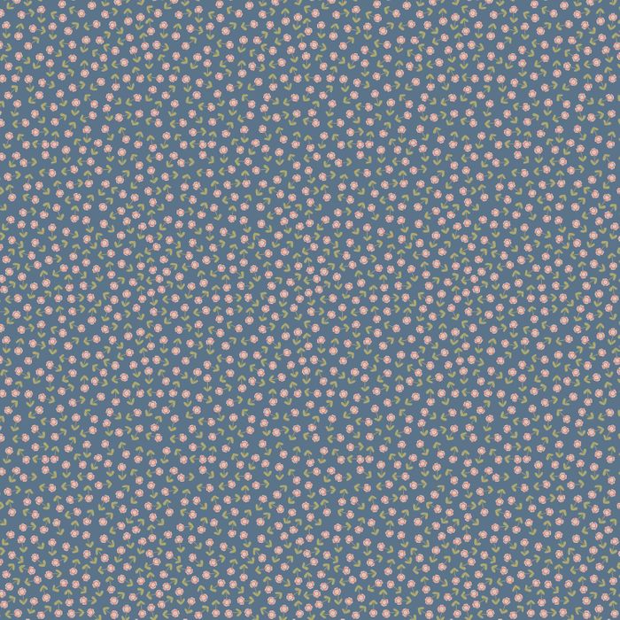 DV3970 BLUME & GROW FLORECITAS FONDO AZUL - Imagen 2