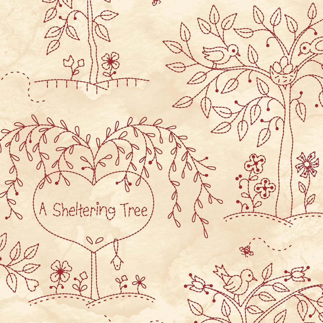 MAS9771-TR SHELTERING ARBOLES FONDO CREMA - Imagen 4