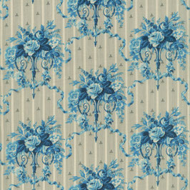 1756-001 MAISON BLEUE LISTAS Y FLORES
