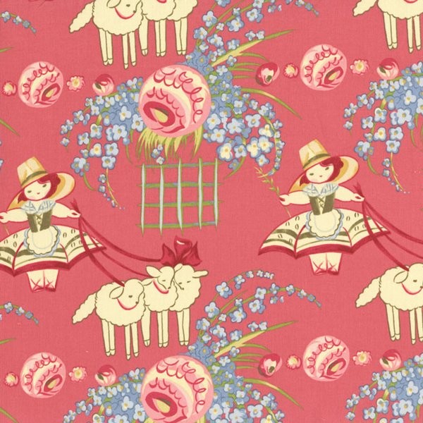 2239-001 BON BON BEBÉ PASTORCILLA FONDO ROSA - Imagen 2