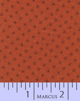 1038-0128 MARCUS FABRICS ESTRELLAS NARANJA