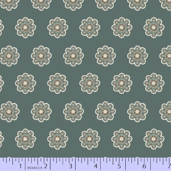 2105-0166 MARCUS FABRICS MANDALAS VERDE - Imagen 2