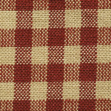 H304 HOMESPUN VIVHY ROJO Y BEIGE MEDIANO - Imagen 2