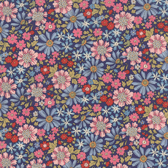 32932-16 REGENT STREET FLORES GRANDES AZUL - Imagen 2